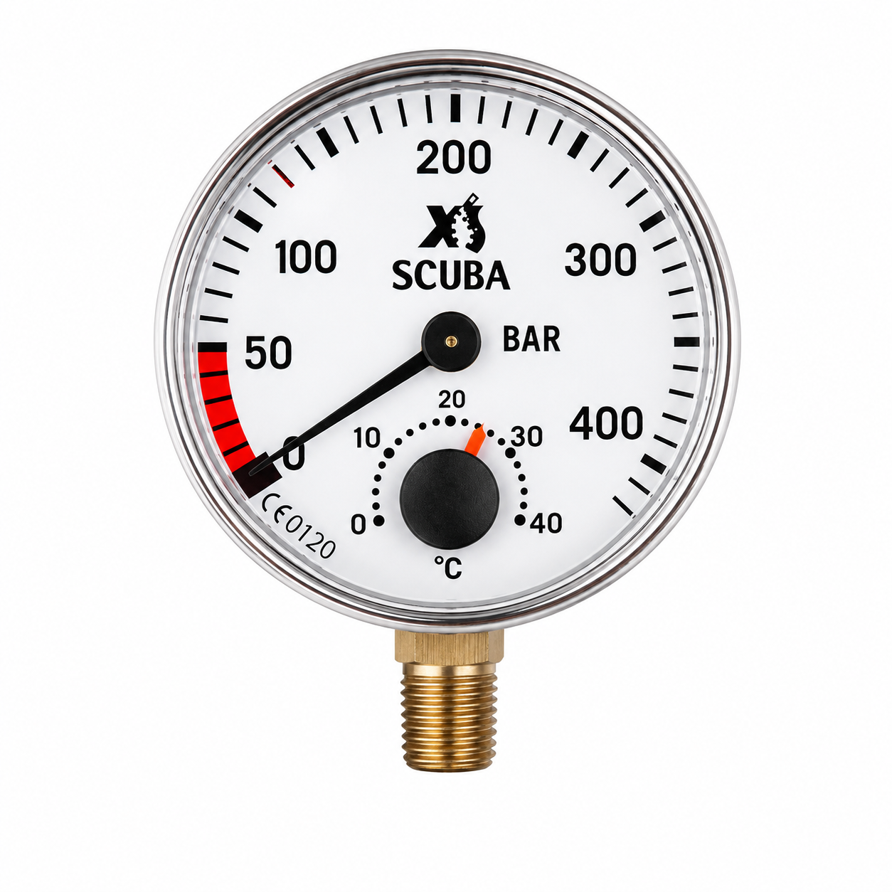 XS Scuba Standard Pressure Gauge Module – Submersible SPG Module Only Metric